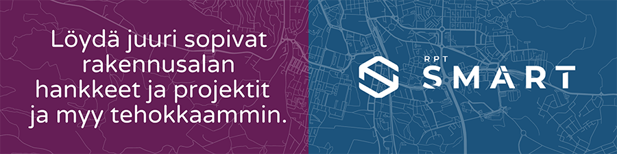 Tutustu Suomen rakennushankkeisiin RPT SMART